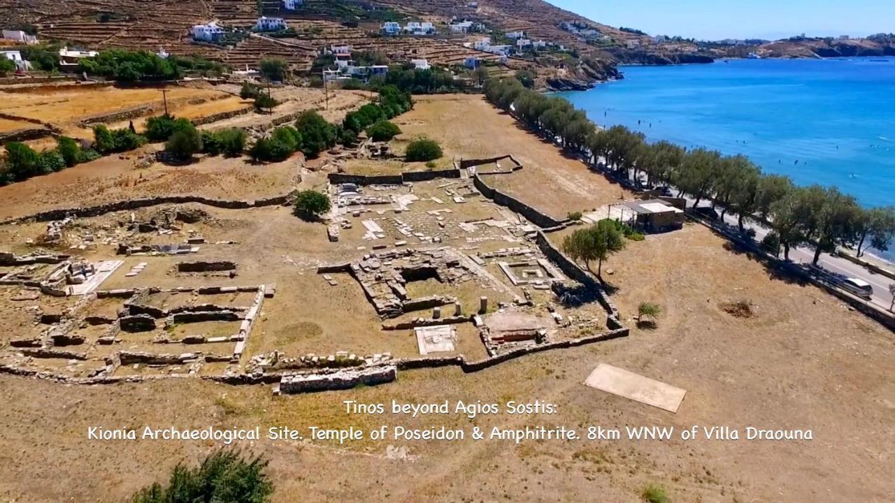 Amazing View Villa Draouna, Agios Sostis, Tinos Агиос-Состис Экстерьер фото